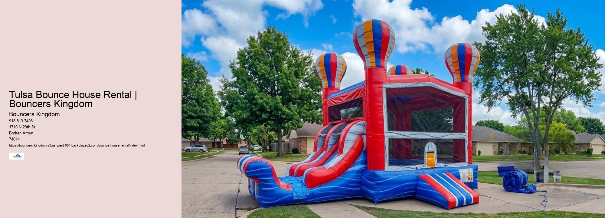 Tulsa Bounce House Rental | Bouncers Kingdom